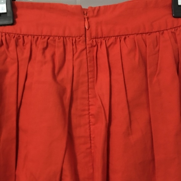 NWT Banana Republic Orange Skirt - Picture 3 of 6